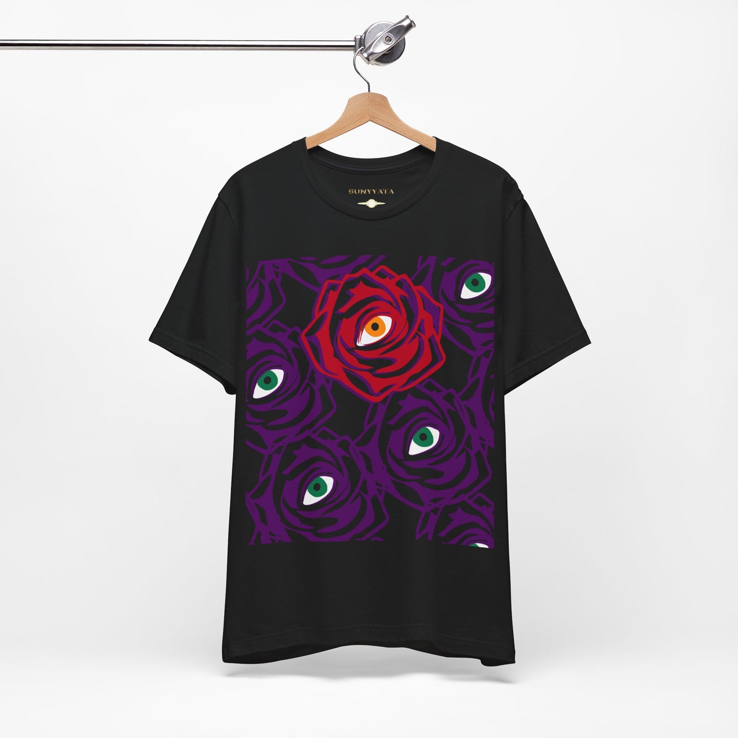 ROSE EYE RED T shirt - Front