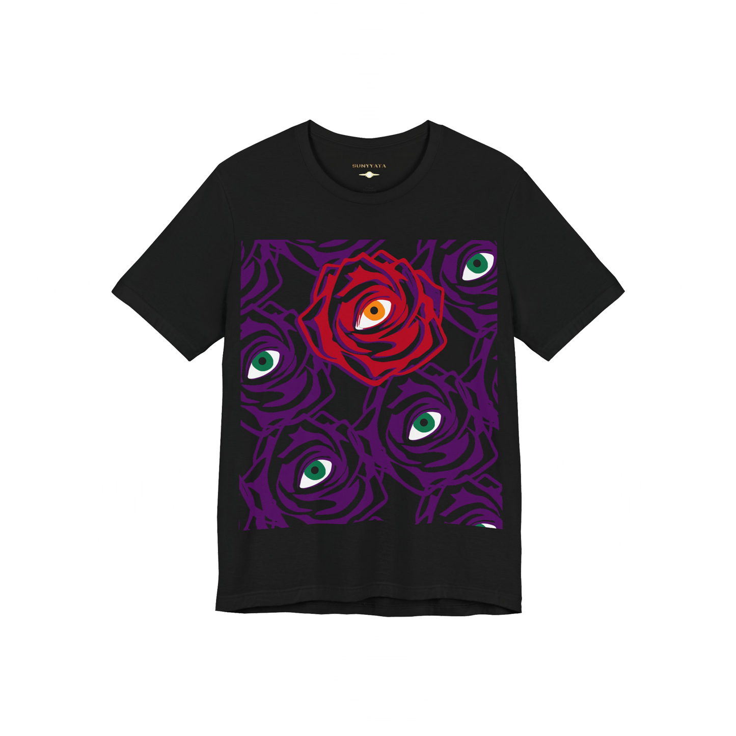 ROSE EYE RED T shirt - Front