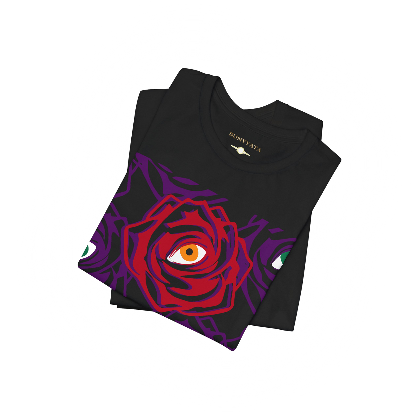 ROSE EYE RED T shirt - Front