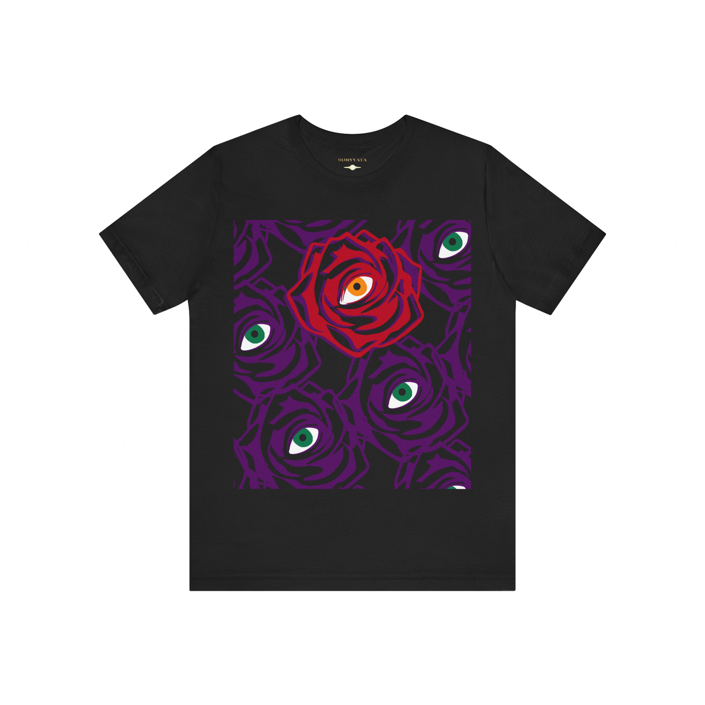 ROSE EYE RED T shirt - Front