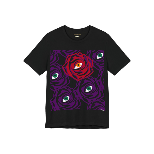 ROSE EYE RED T shirt - Front