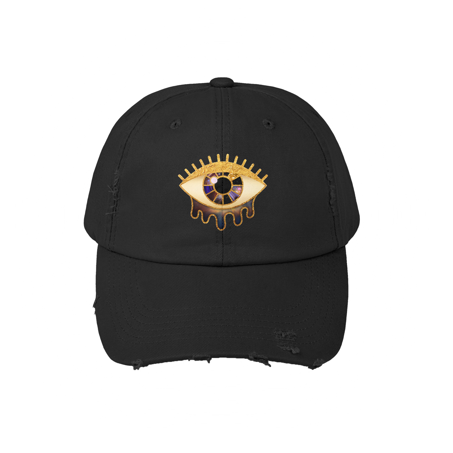 trippy eye hat