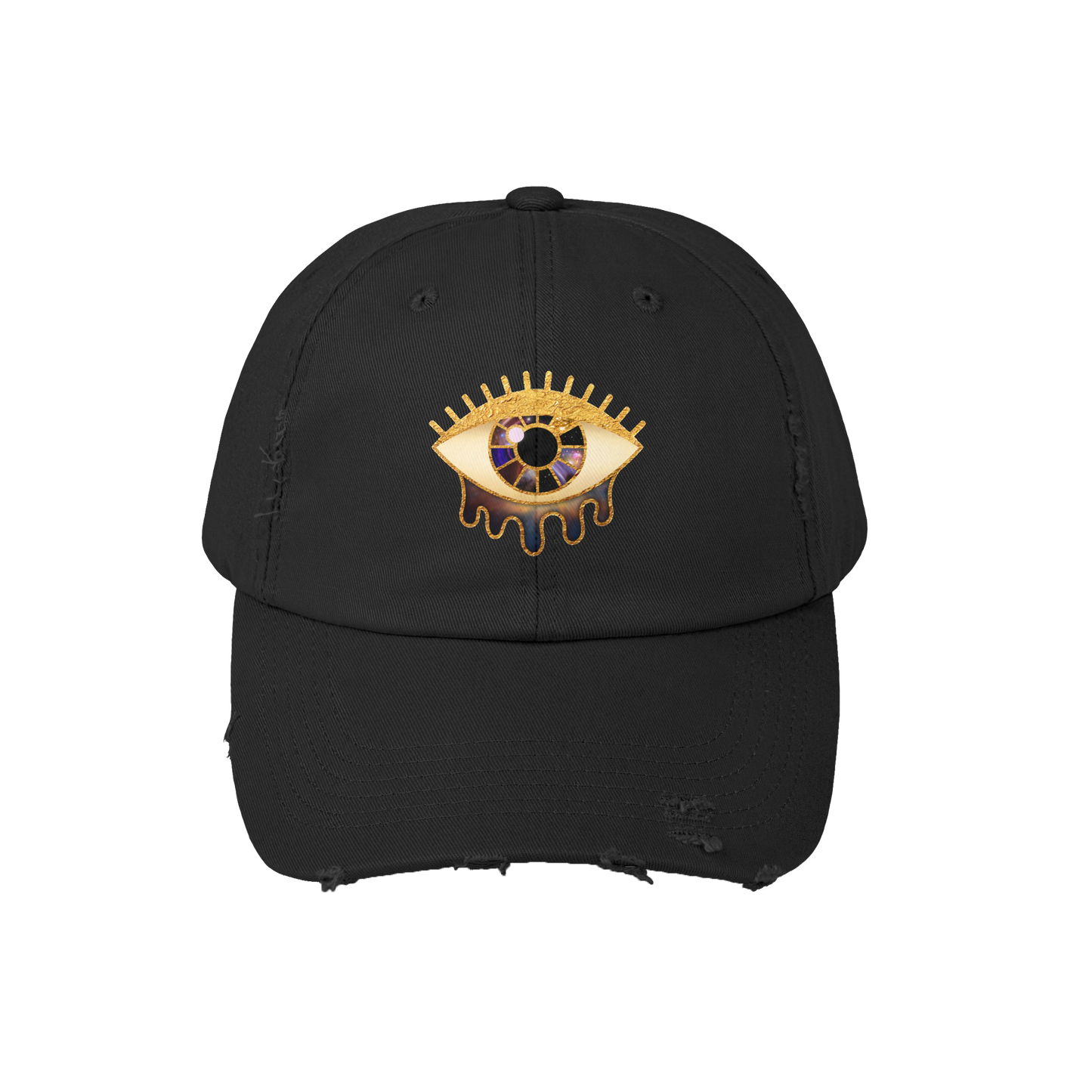 trippy eye hat